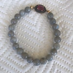 Power gemstone bracelet